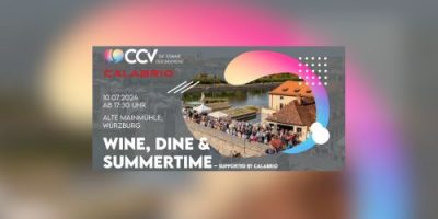 CCV Wine, dine, summertime – supported by Calabrio (10. Juli)